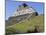 Hieroglyphs on Wall Facade of El Castillo Pyramid, Xunantunich Ancient Site, Cayo District, Belize-William Sutton-Mounted Photographic Print