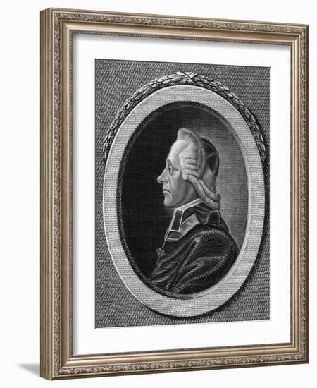 Hieronymus,Abp Salzburg-CW Beck-Framed Art Print