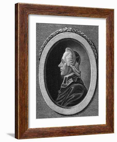 Hieronymus,Abp Salzburg-CW Beck-Framed Art Print