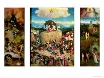The Temptation of St. Anthony Abbot, the Head of an Abbess Sits Atop a Whorehouse-Hieronymus Bosch-Giclee Print