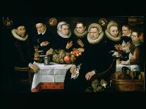 The Family of Adrien De Witte (1555-1616) 1608-Hieronymus Francken-Framed Giclee Print