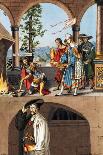 Manius Curius Dentatus Refuses the Presents of the Samnites, 1817-Hieronymus Hess-Giclee Print