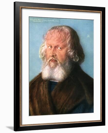 Hieronymus Holzschuher, 1526-Albrecht Durer-Framed Giclee Print