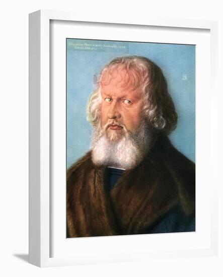 Hieronymus Holzschuher, 1526-Albrecht Durer-Framed Giclee Print