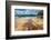 Hierve El Agua, Natural Rock Formations in the Mexican State of Oaxaca-javarman-Framed Photographic Print