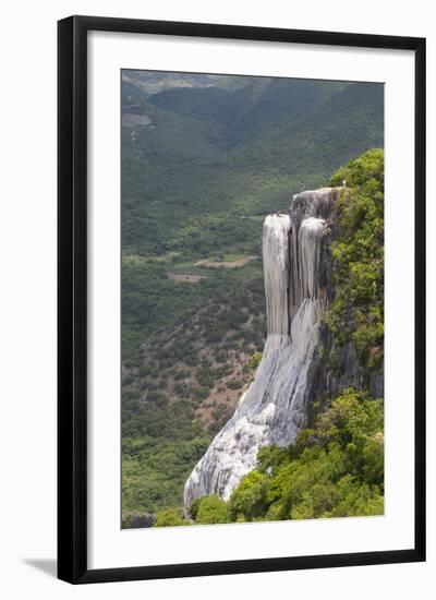 Hierve El Agua Natural Spring Water, Oaxaca, Mexico-Brent Bergherm-Framed Photographic Print