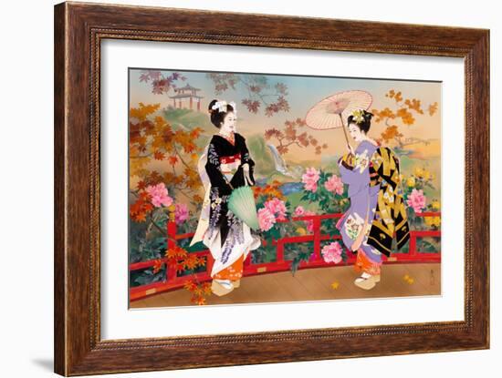 Higasa-Haruyo Morita-Framed Art Print