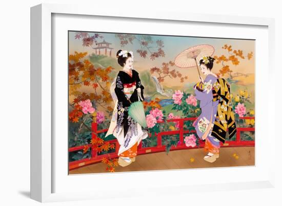 Higasa-Haruyo Morita-Framed Art Print