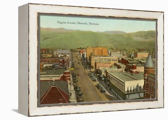 Higgins Avenue, Missoula, Montana-null-Framed Stretched Canvas