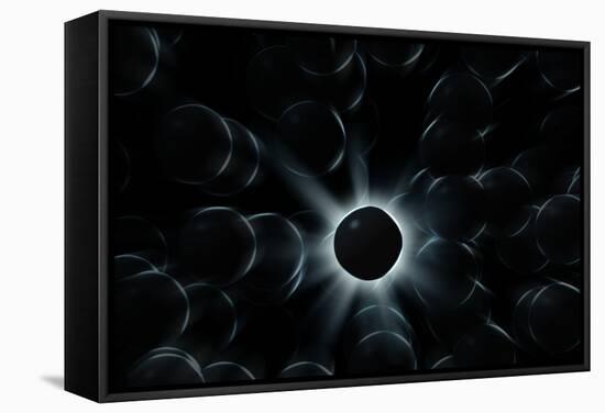 Higgs Boson, Artwork-Equinox Graphics-Framed Premier Image Canvas