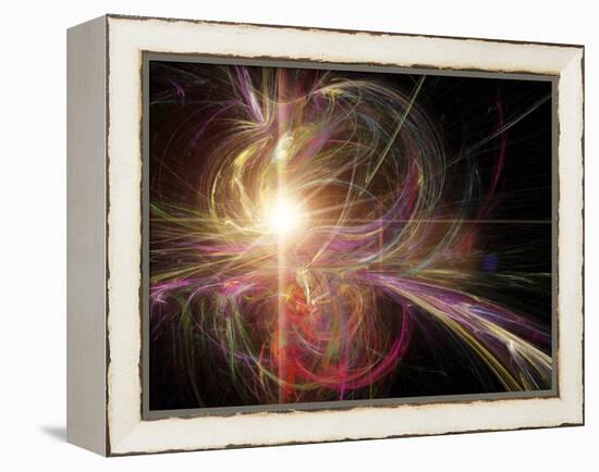 Higgs Boson, Conceptual Artwork-PASIEKA-Framed Premier Image Canvas