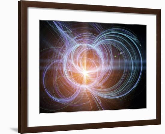 Higgs Boson, Conceptual Artwork-PASIEKA-Framed Photographic Print