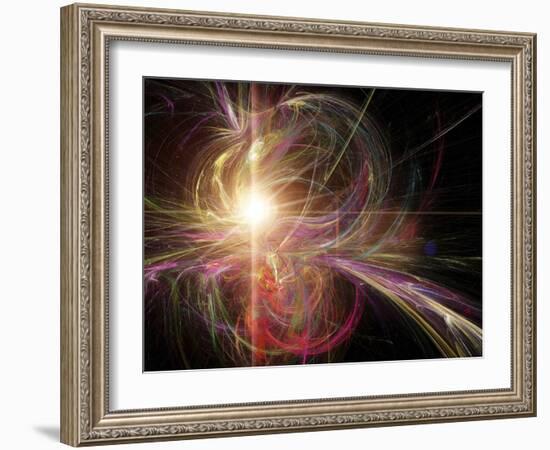 Higgs Boson, Conceptual Artwork-PASIEKA-Framed Photographic Print