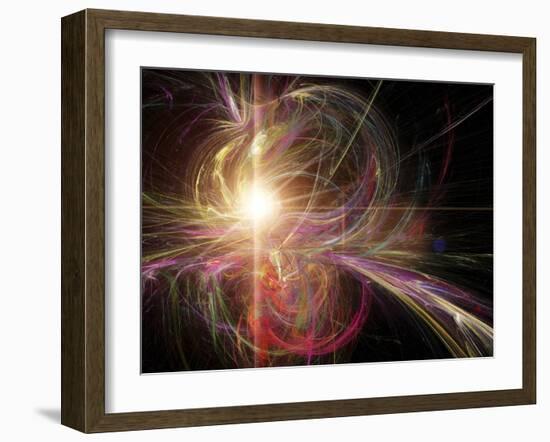 Higgs Boson, Conceptual Artwork-PASIEKA-Framed Photographic Print