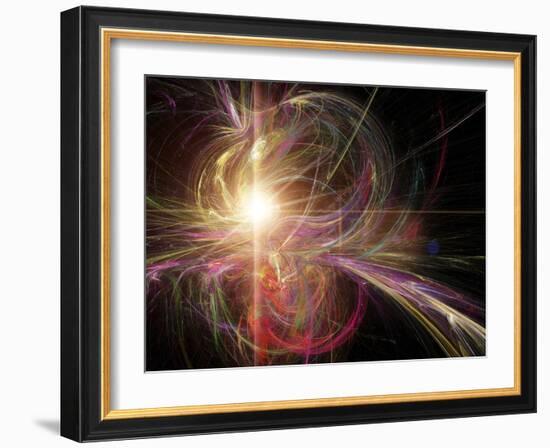 Higgs Boson, Conceptual Artwork-PASIEKA-Framed Photographic Print