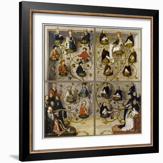 High Altar of the Dominican Church of Frankfurt (Closed), 1501-Hans Holbein the Elder-Framed Giclee Print