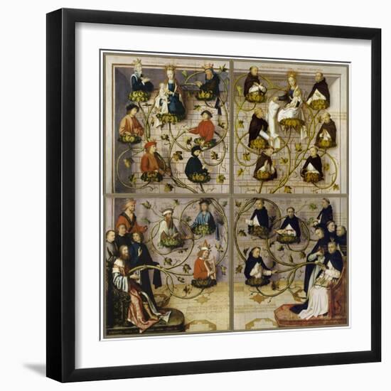 High Altar of the Dominican Church of Frankfurt (Closed), 1501-Hans Holbein the Elder-Framed Giclee Print