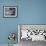 High Angle View of a Boy Bowling-null-Framed Photographic Print displayed on a wall