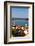 High Angle View of a Cathedral in a Town on the Coast, Sibenik Cathedral, Sibenik, Dalmatia-null-Framed Photographic Print