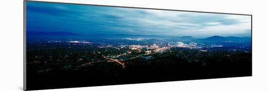 High Angle View of a City, Roanoke, Virginia, USA-null-Mounted Photographic Print