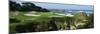 High Angle View of a Golf Course, Cypress Point Golf Course, Pebble Beach, California, USA-null-Mounted Photographic Print