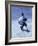 High Angle View of a Young Man Skateboarding-null-Framed Photographic Print