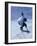 High Angle View of a Young Man Skateboarding-null-Framed Photographic Print