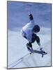 High Angle View of a Young Man Skateboarding-null-Mounted Photographic Print