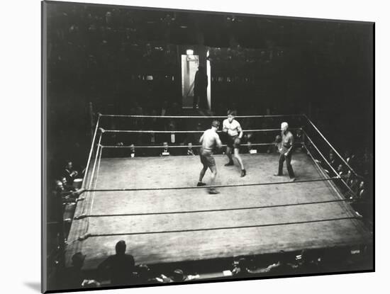 High Angle View of Boxing Match-Everett Collection-Mounted Photographic Print