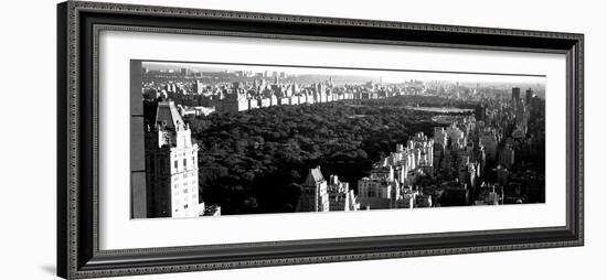 High Angle View of Buildings in a City, Central Park, Manhattan, New York City, New York State, USA-null-Framed Photographic Print