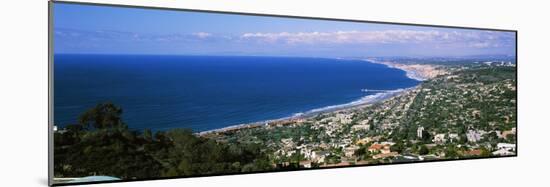 High angle view of city at the waterfront, La Jolla, San Diego, California, USA-null-Mounted Photographic Print