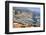 High Angle View of Monaco and Harbour, Monaco, Mediterranean, Europe-Amanda Hall-Framed Photographic Print