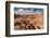 High Angle View of Petra Valley, Ancient Nabatean City of Petra, Wadi Musa, Ma'an Governorate, J...-null-Framed Photographic Print