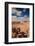 High Angle View of Petra Valley, Ancient Nabatean City of Petra, Wadi Musa, Ma'an Governorate, J...-null-Framed Photographic Print