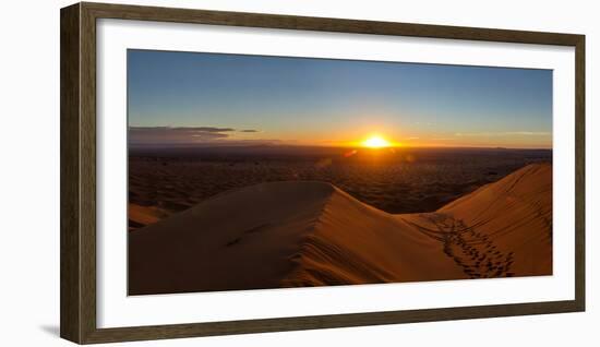 High angle view of Sahara Desert, Morocco-null-Framed Photographic Print