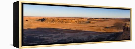 High angle view of Sahara Desert, Morocco-null-Framed Premier Image Canvas