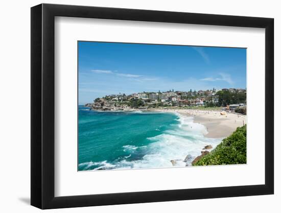 High Angle View of the Bronte Beach, Sydney, New South Wales, Australia-null-Framed Photographic Print