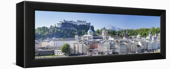 High Angle View of the Old Town-Markus Lange-Framed Premier Image Canvas