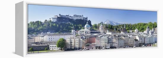 High Angle View of the Old Town-Markus Lange-Framed Premier Image Canvas