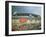 High Angle View of Tourists Outside a Baseball Stadium Opening Night, Wrigley Field, Chicago-null-Framed Photographic Print