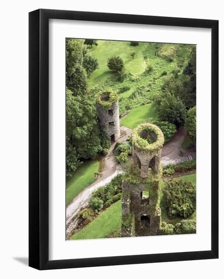 High Angle View of Towers, Blarney Castle, County Cork, Ireland-Miva Stock-Framed Photographic Print