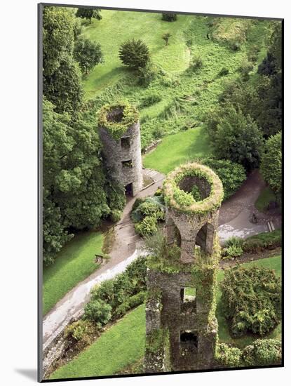 High Angle View of Towers, Blarney Castle, County Cork, Ireland-Miva Stock-Mounted Photographic Print