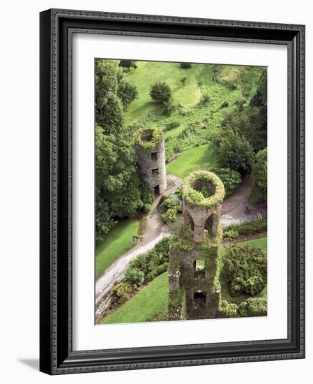 High Angle View of Towers, Blarney Castle, County Cork, Ireland-Miva Stock-Framed Photographic Print