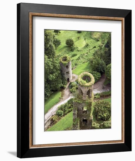 High Angle View of Towers, Blarney Castle, County Cork, Ireland-Miva Stock-Framed Photographic Print