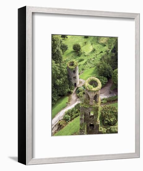 High Angle View of Towers, Blarney Castle, County Cork, Ireland-Miva Stock-Framed Photographic Print