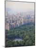 High Angle View of Upper West Side and Central Park, Manhattan-Amanda Hall-Mounted Photographic Print