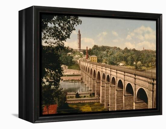 High Bridge, New York City-null-Framed Stretched Canvas