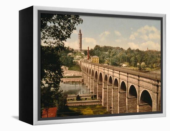 High Bridge, New York City-null-Framed Stretched Canvas