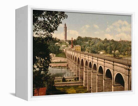 High Bridge, New York City-null-Framed Stretched Canvas