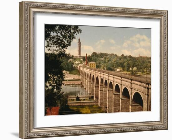 High Bridge, New York City-null-Framed Photo